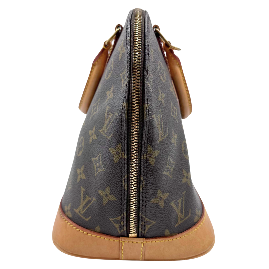 Louis Vuitton Alma MM Top Handle Bag