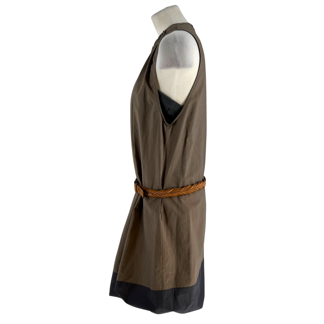 Brunellello Cuccinelli Brown/Grey Dress