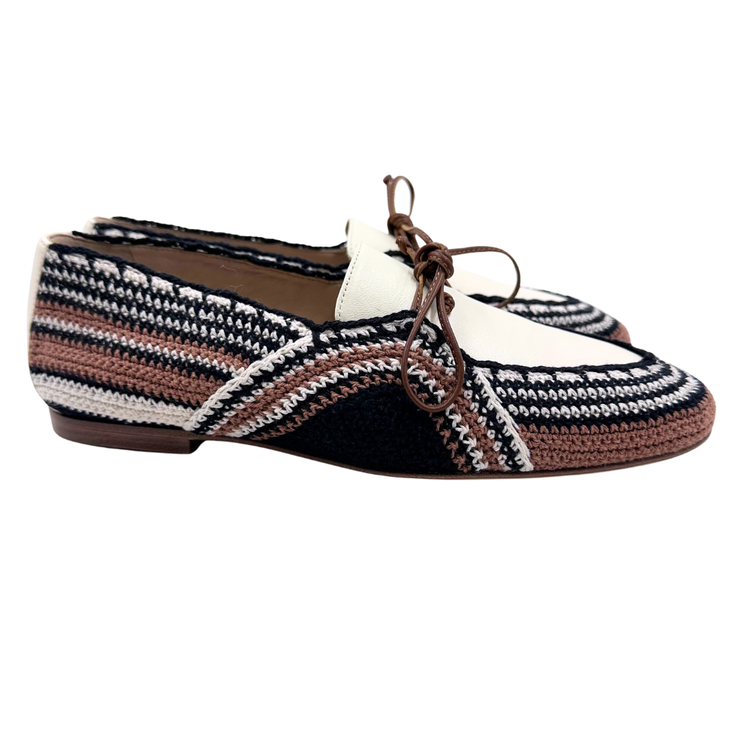 Gabriela Hearst 5 Multi-Color Leather Flats