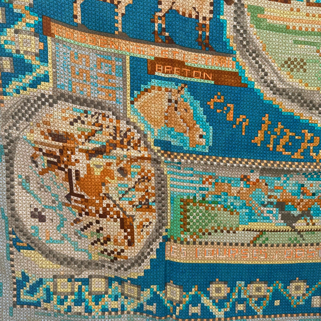 Chevaux de France Hermes Silk Scarf