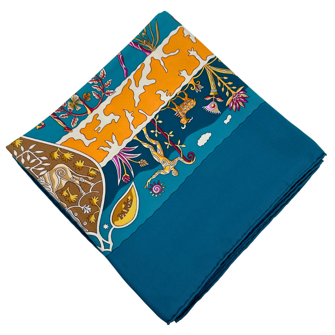 Hermes Rives Fertiles Scarf