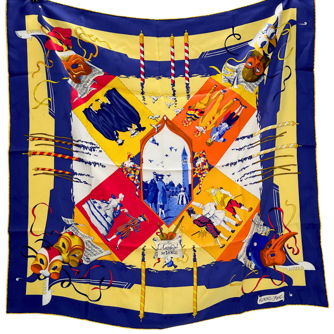 Hermès Le Carnaval De Venise Scarf