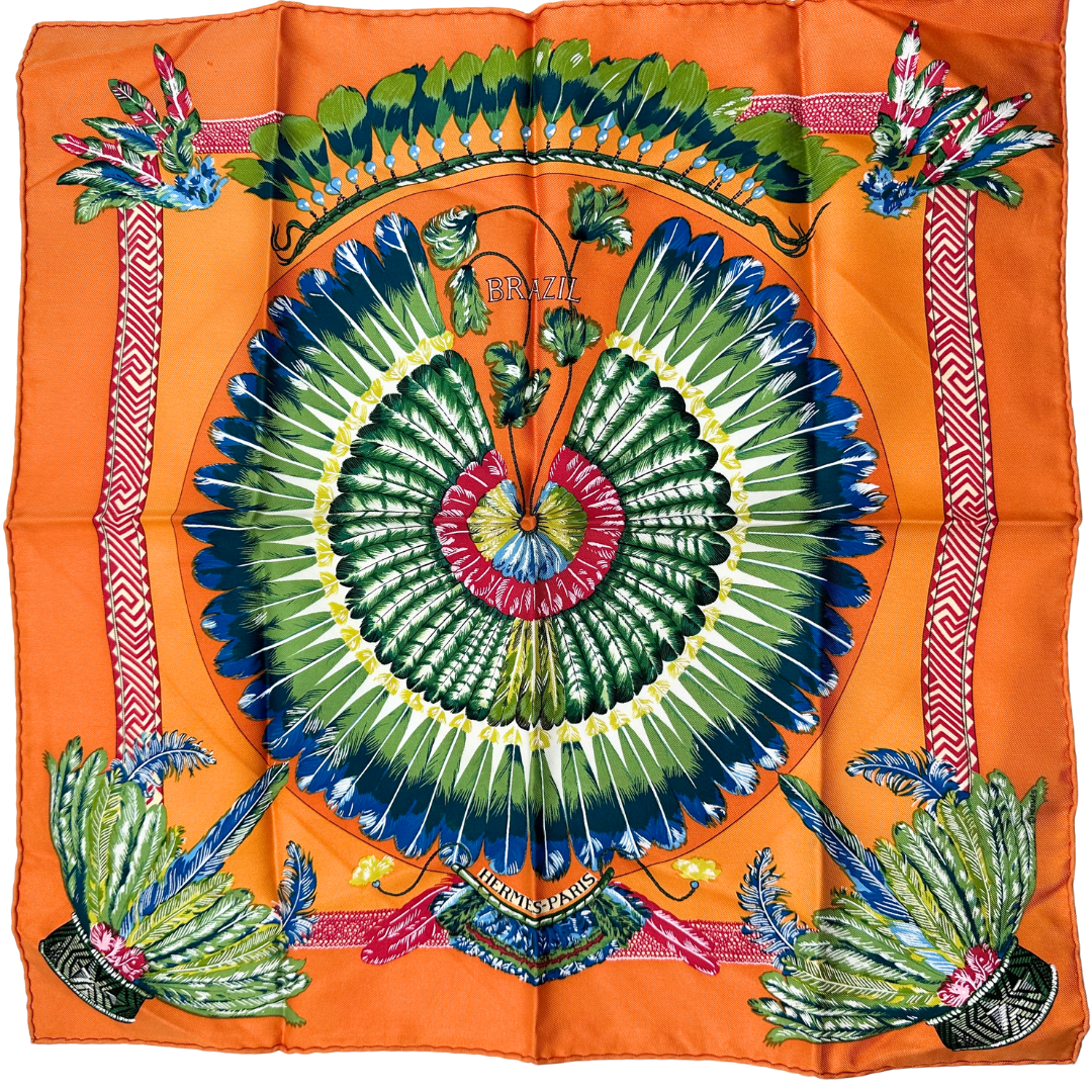 Hermes Brazil Scarf