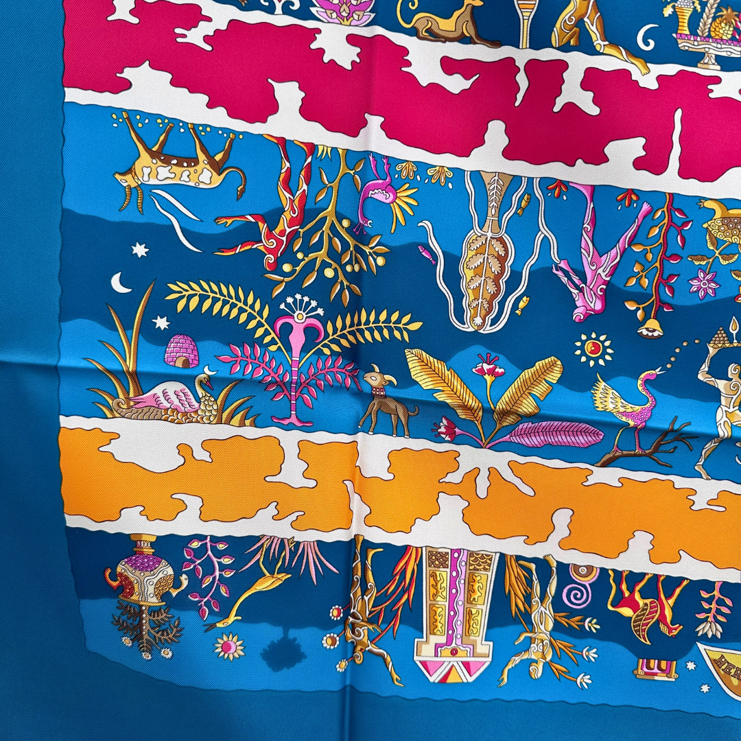 Hermes Rives Fertiles Scarf