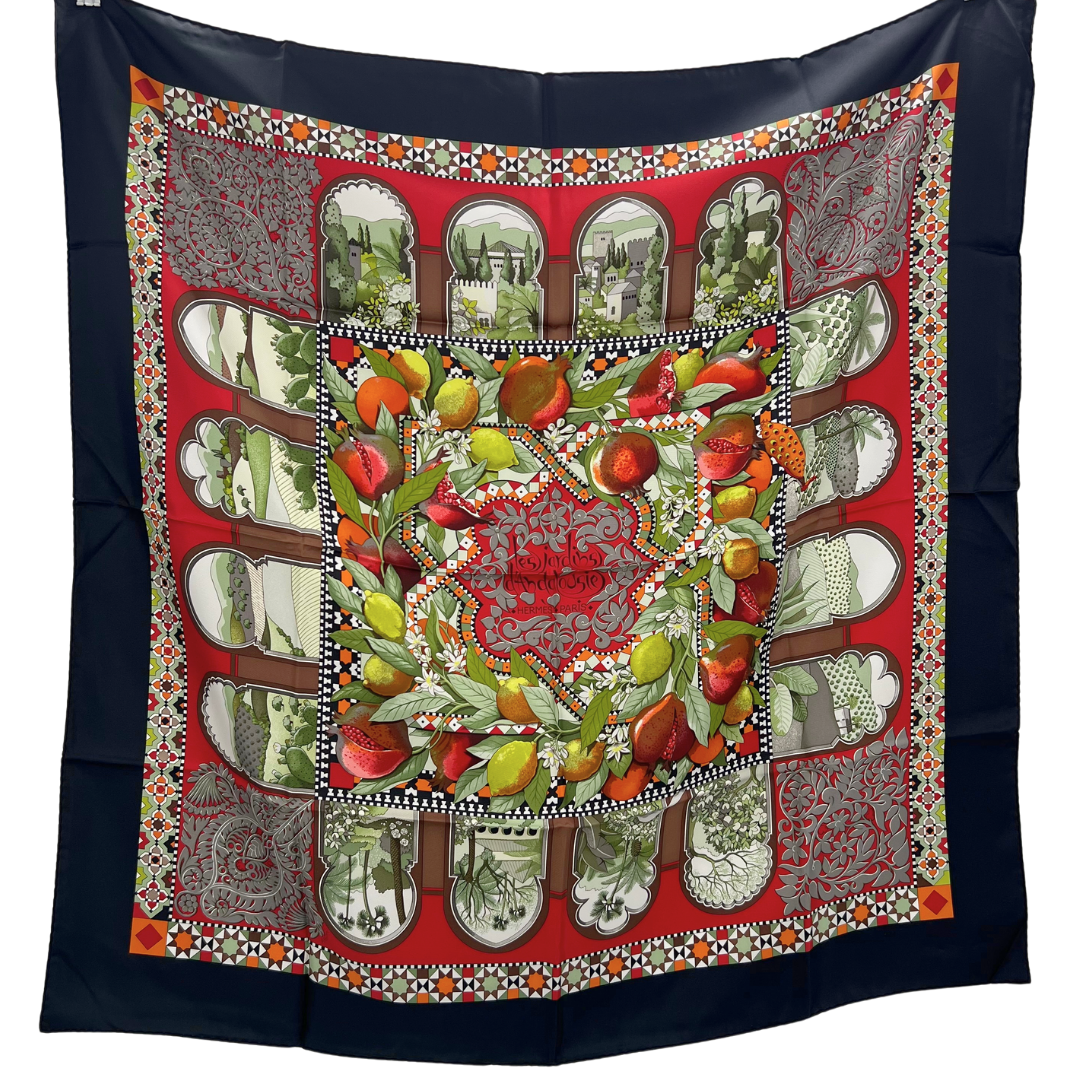 Hermes Les Jardins D'Andalousie Scarf