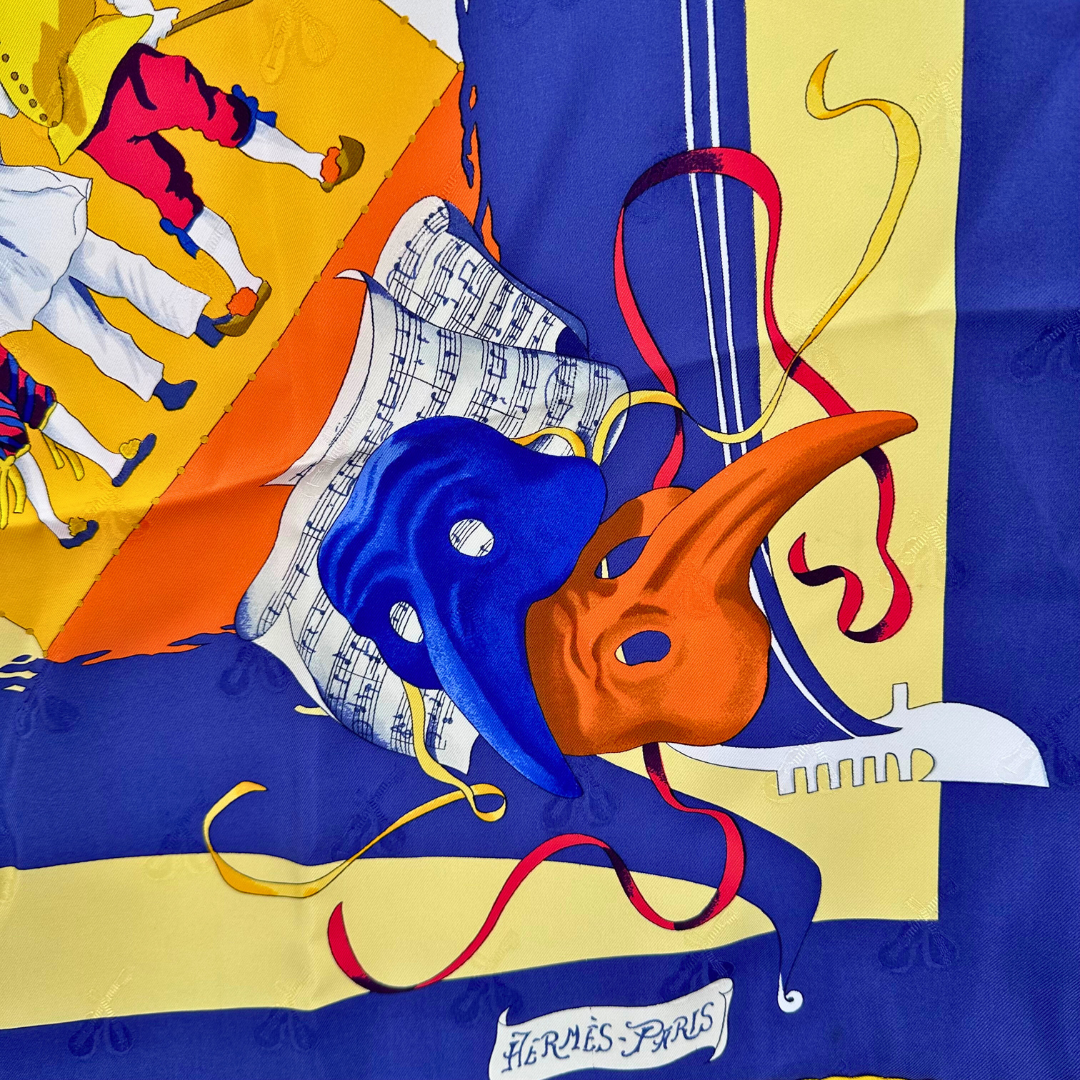 Hermès Le Carnaval De Venise Scarf