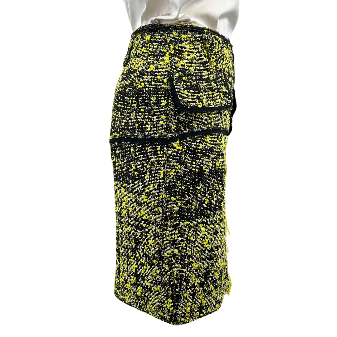 Proenza Schouler Yellow/Black Skirt