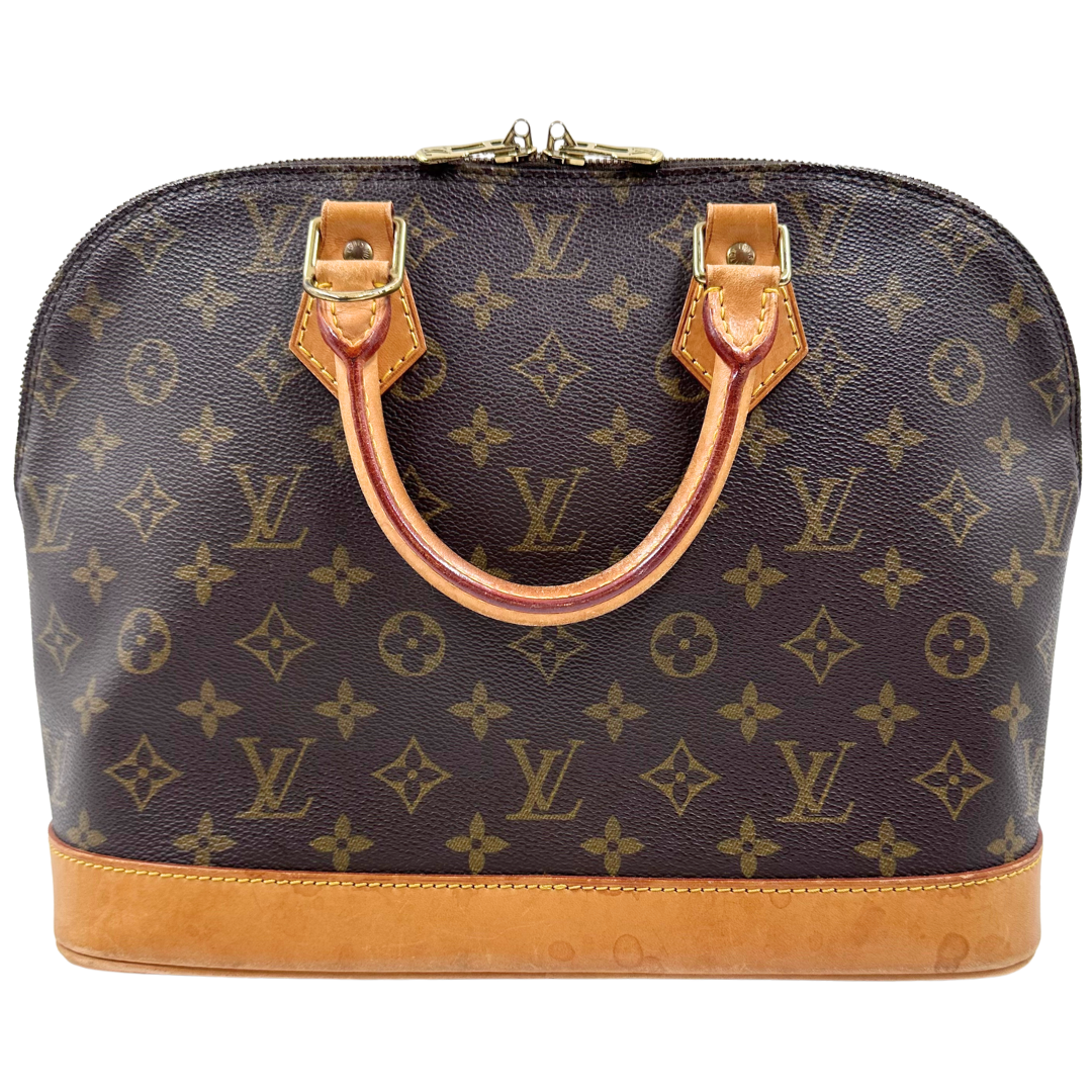 Louis Vuitton Alma MM Top Handle Bag