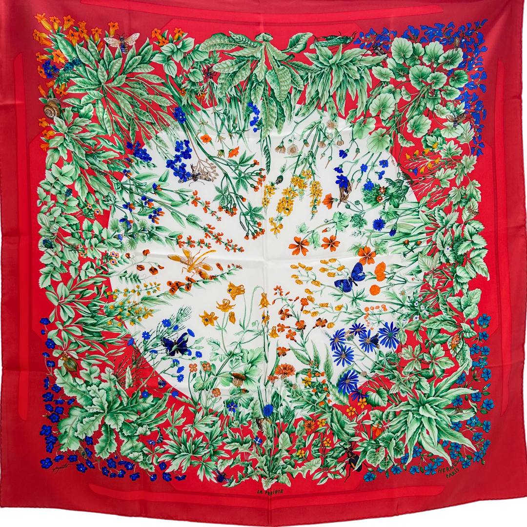 La Prairie Hermes Scarf by Antoine de Jacquelot