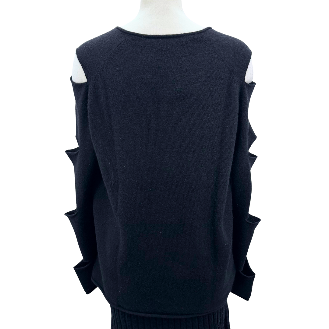 Skull Cashmere Black Sweater