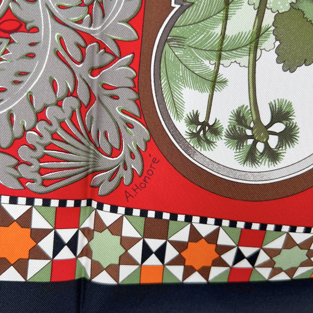 Hermes Les Jardins D'Andalousie Scarf