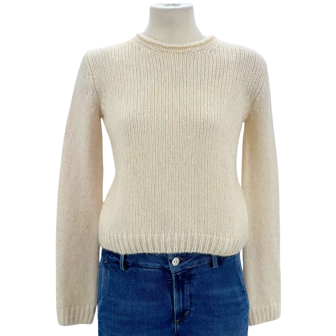 The Row Ivory Sweater