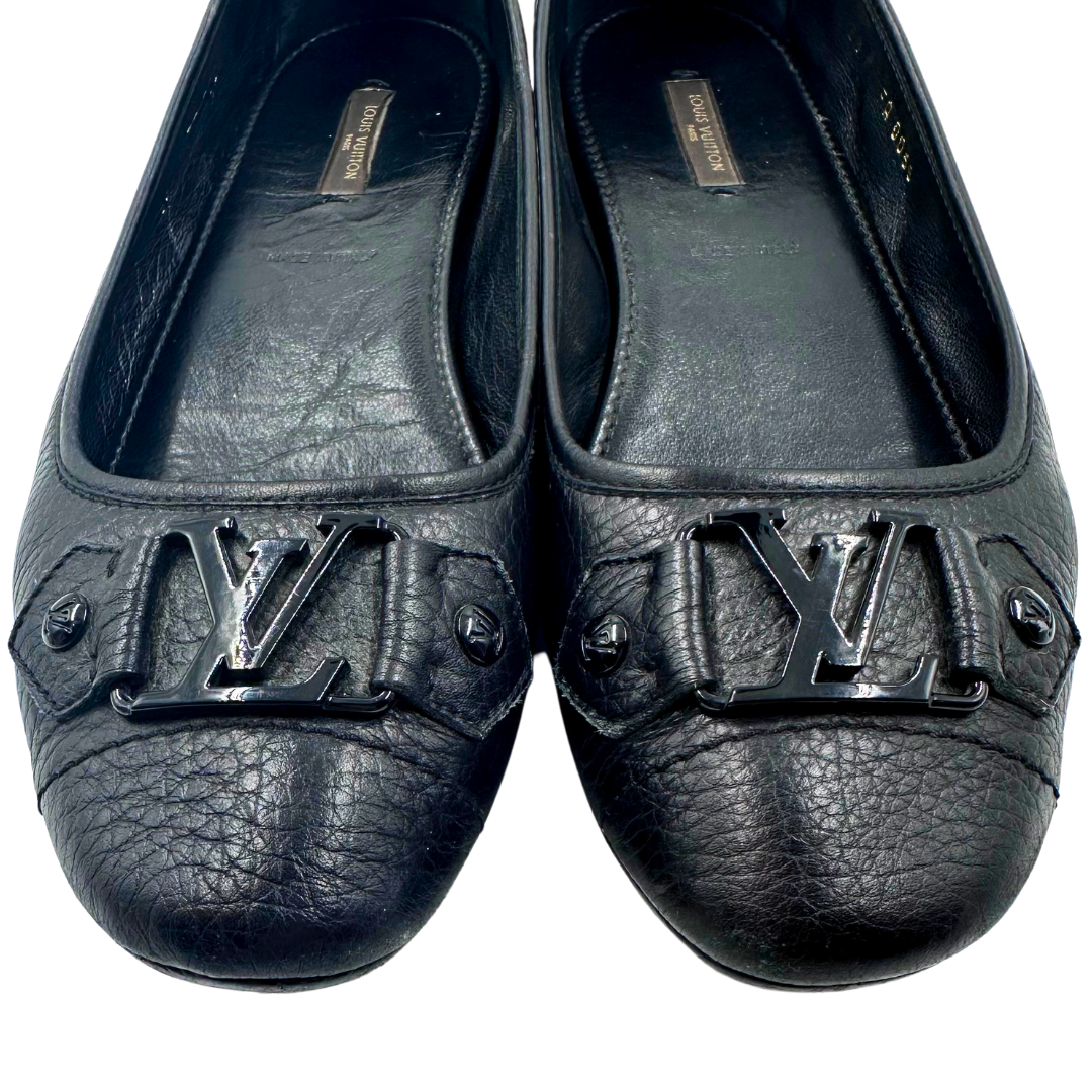 Louis Vuitton Leather Flats