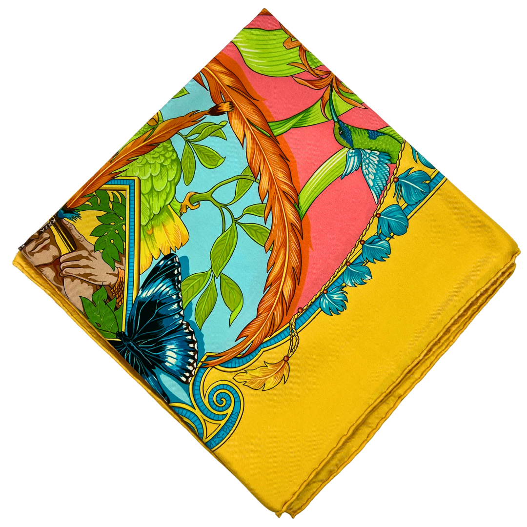 Hermès Scarf Amazonia by Laurence Bourthoumieux