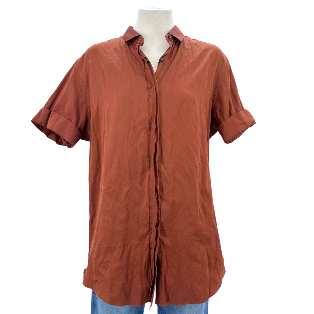 Lanvin Rust Button up