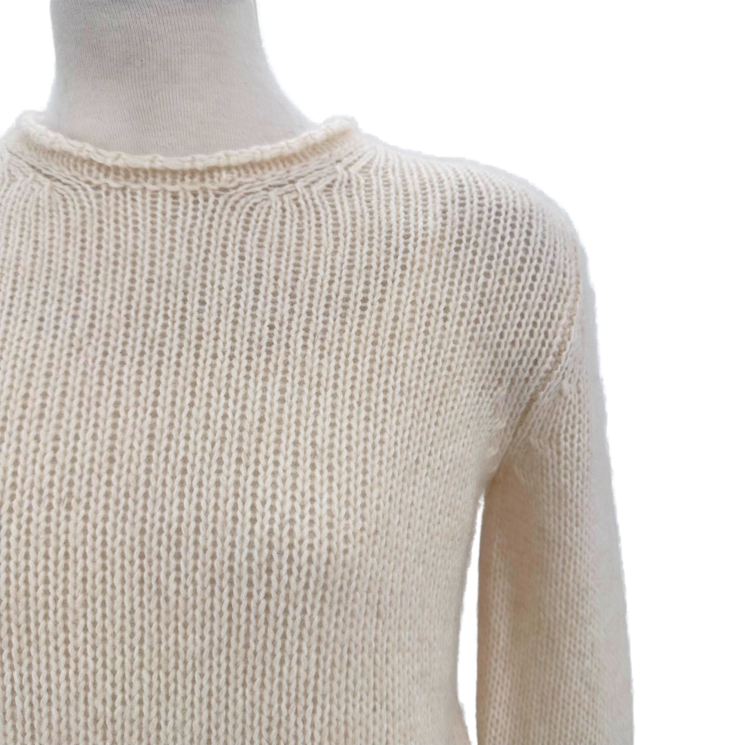 The Row Ivory Sweater