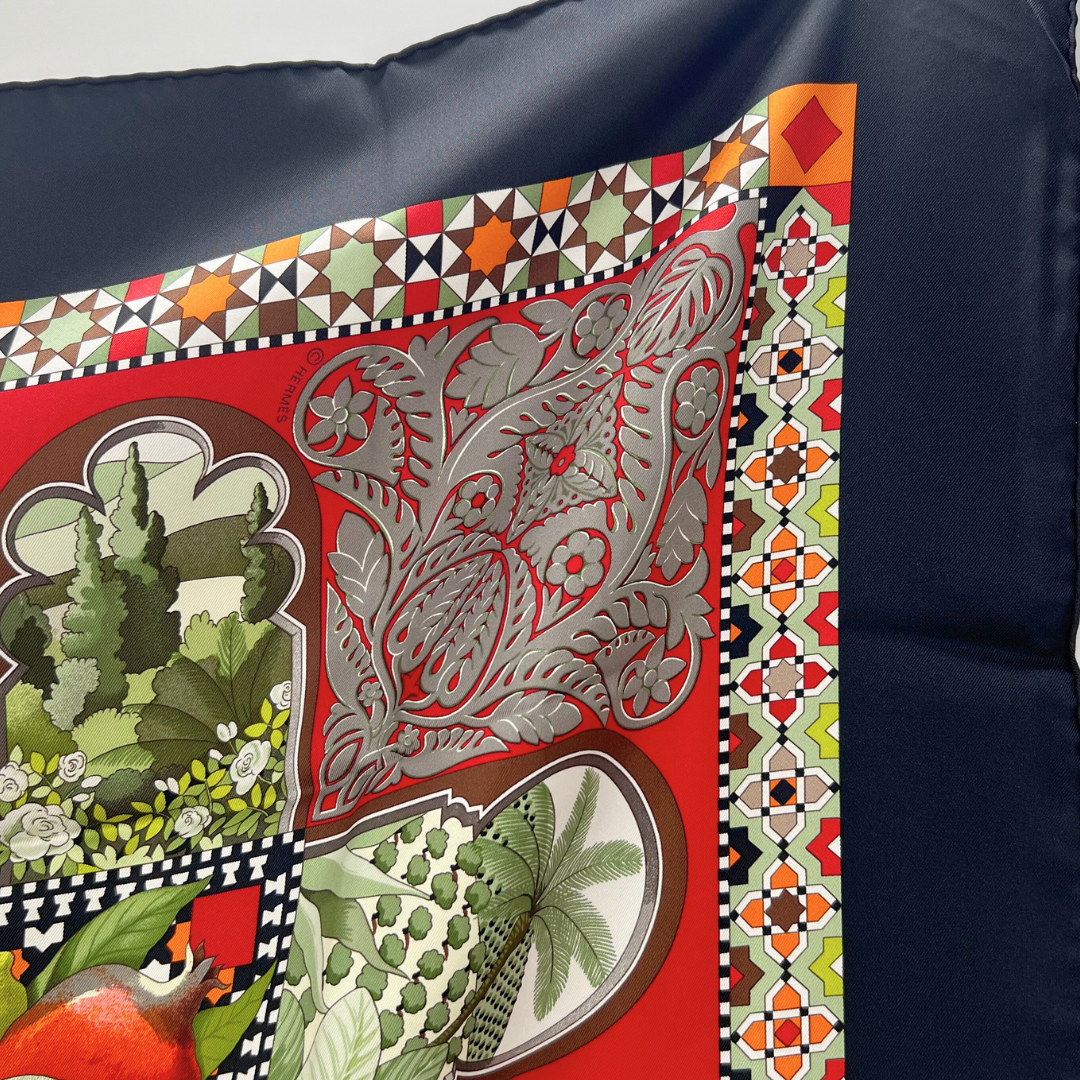 Hermes Les Jardins D'Andalousie Scarf