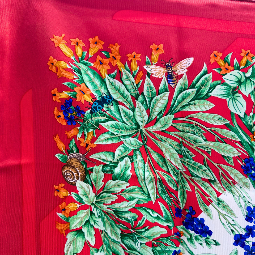 La Prairie Hermes Scarf by Antoine de Jacquelot