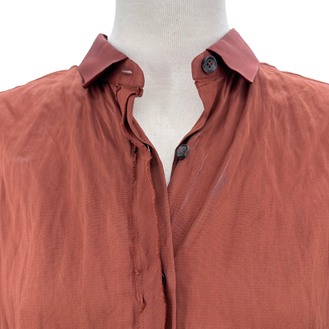 Lanvin Rust Button up