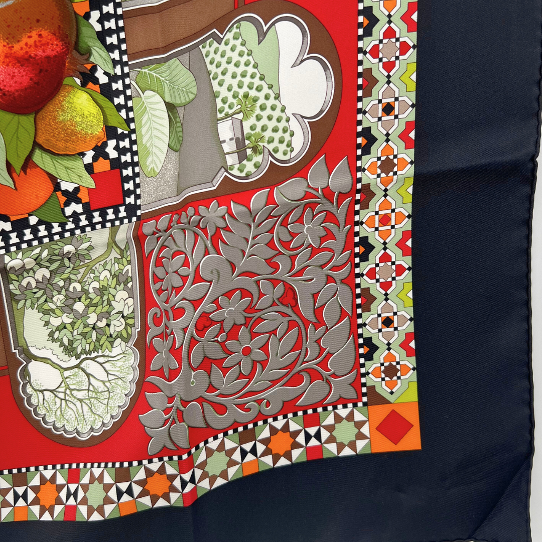 Hermes Les Jardins D'Andalousie Scarf