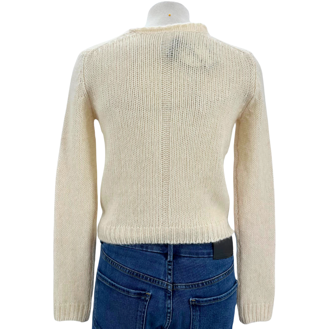 The Row Ivory Sweater