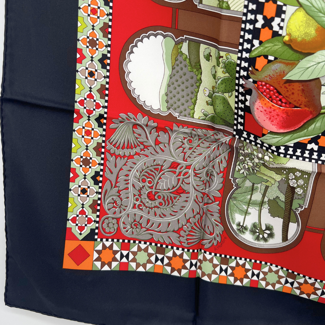 Hermes Les Jardins D'Andalousie Scarf