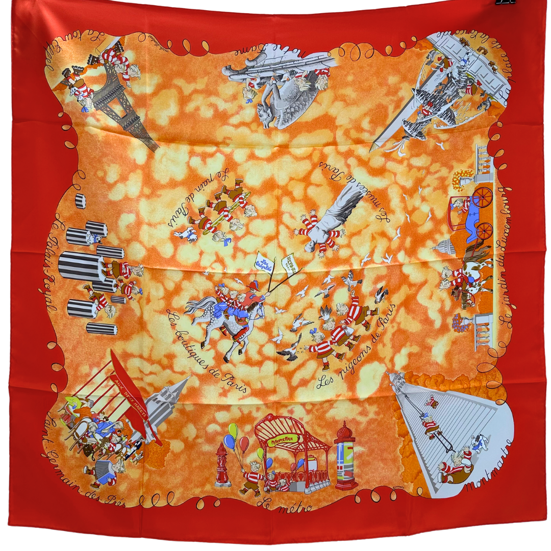 Hermes Les Triples Scarf