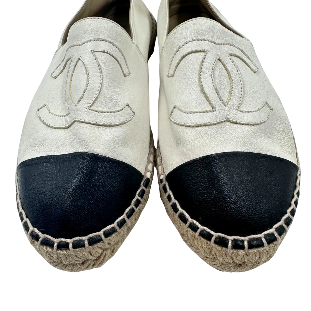 Chanel Leather Espadrille