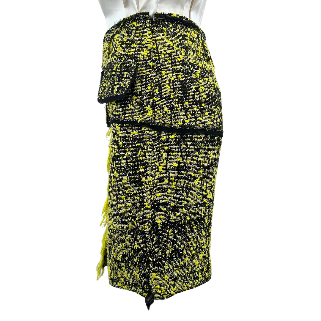 Proenza Schouler Yellow/Black Skirt