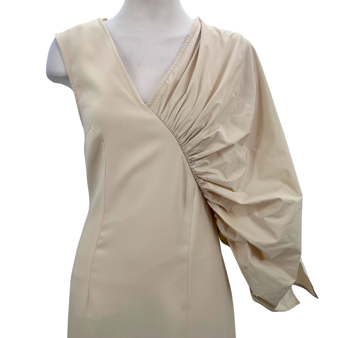 Mehtap Elaidi Beige Dress