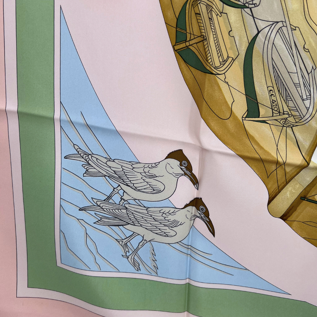 Compagnons de Mer Hermes Scarf by Loic Dubigeon