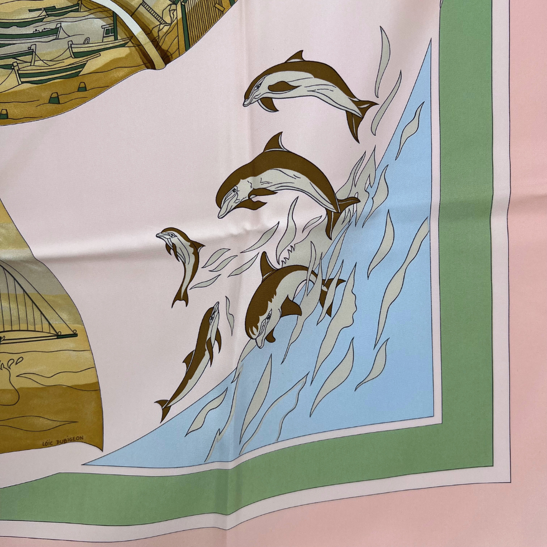 Compagnons de Mer Hermes Scarf by Loic Dubigeon