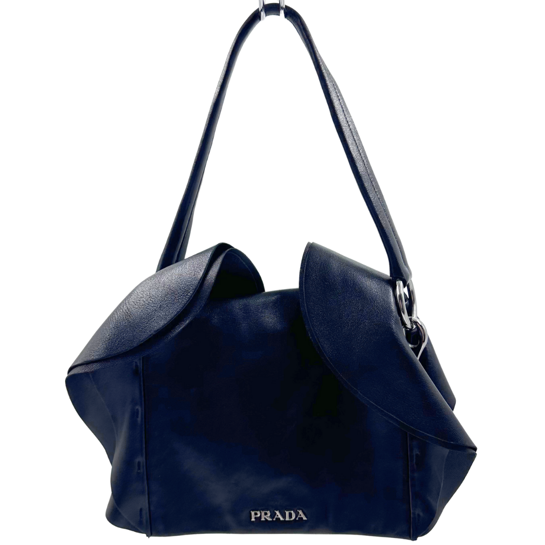 Prada Nappa Ruffle Bag