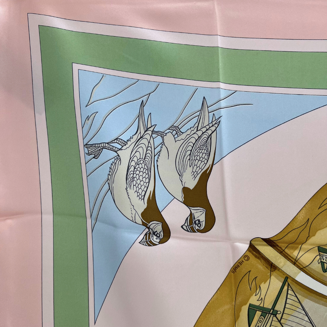 Compagnons de Mer Hermes Scarf by Loic Dubigeon