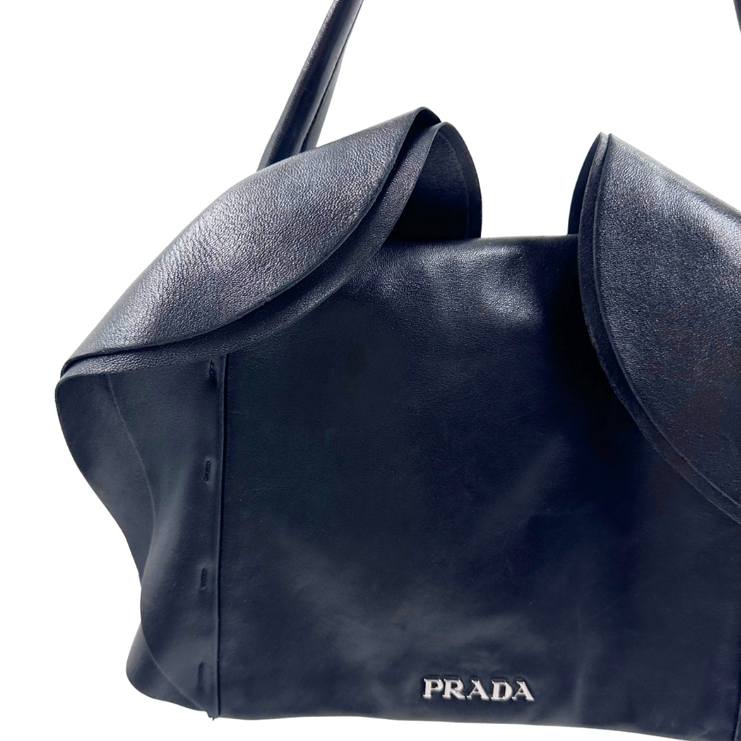 Prada Nappa Ruffle Bag