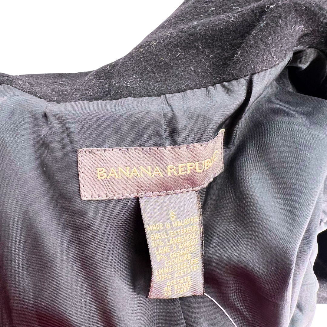 Banana Republic Black Coat