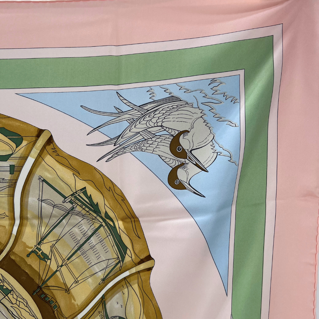 Compagnons de Mer Hermes Scarf by Loic Dubigeon