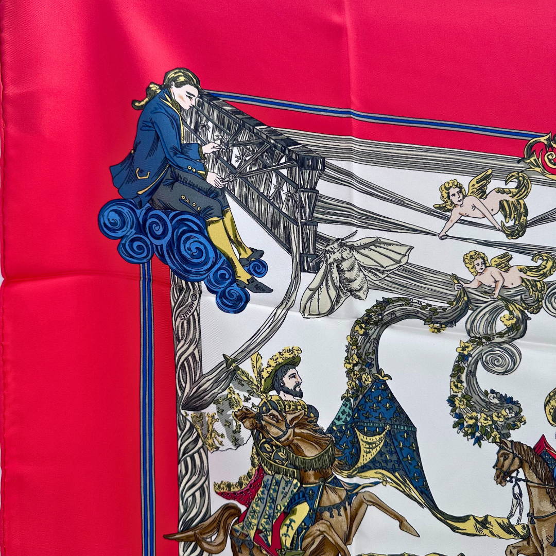 Au fil de la Soie Hermes Scarf by Faivre