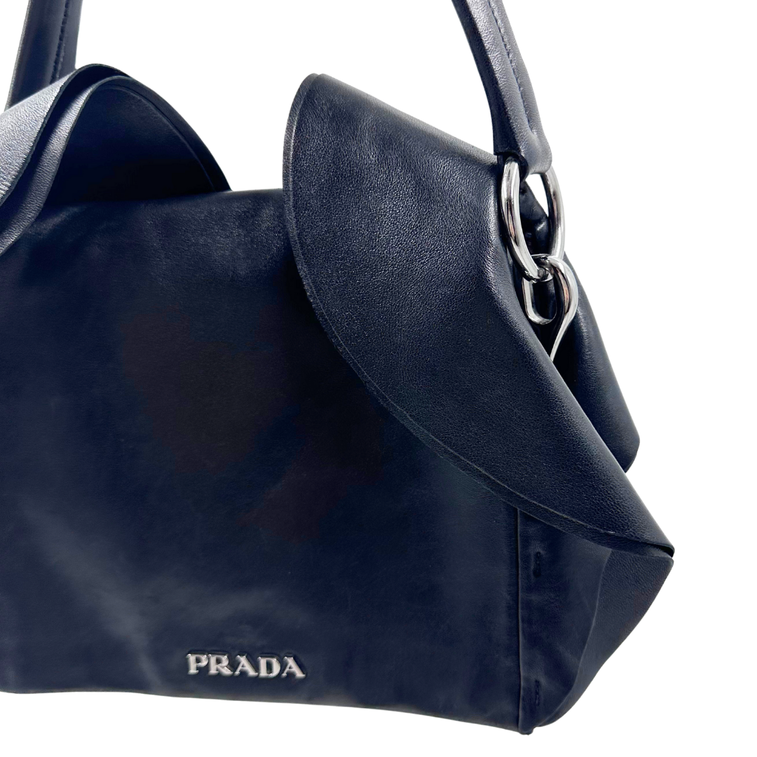 Prada Nappa Ruffle Bag