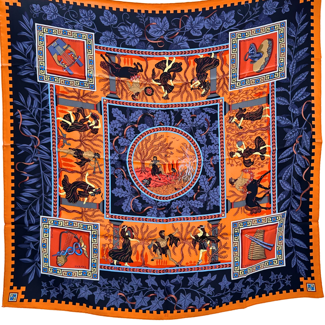 Musique Des Dieux Hermes Scarf by Claudia Stuhlhofer-Mayr Rar