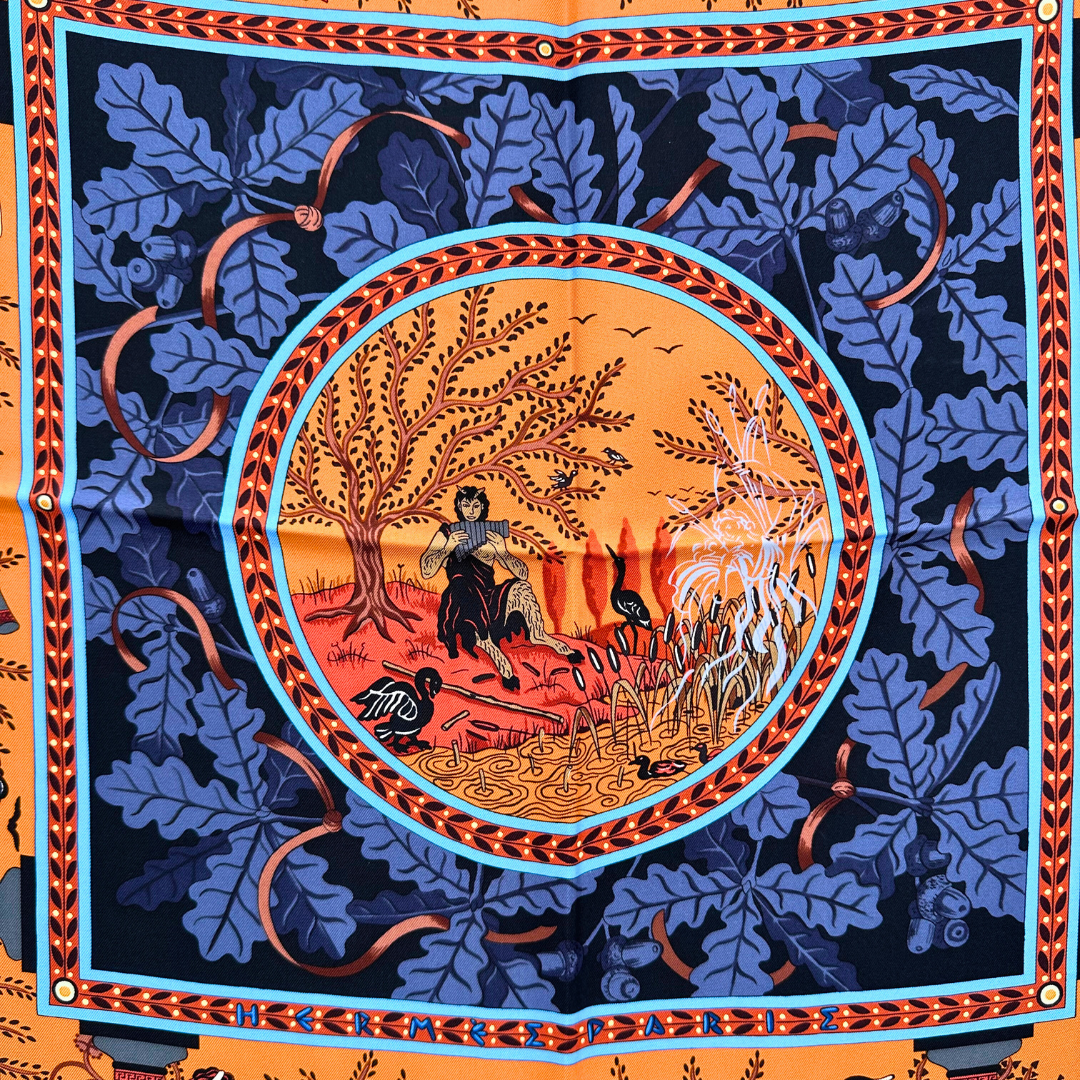 Musique Des Dieux Hermes Scarf by Claudia Stuhlhofer-Mayr Rar