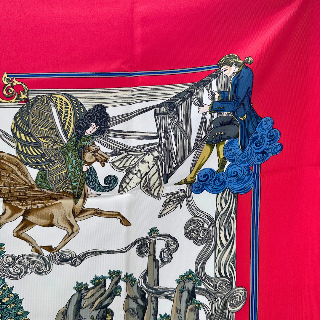 Au fil de la Soie Hermes Scarf by Faivre