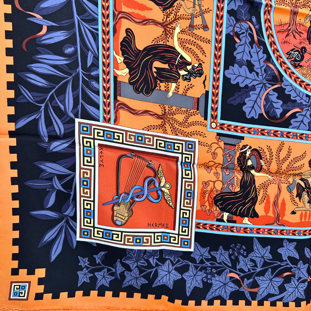 Musique Des Dieux Hermes Scarf by Claudia Stuhlhofer-Mayr Rar