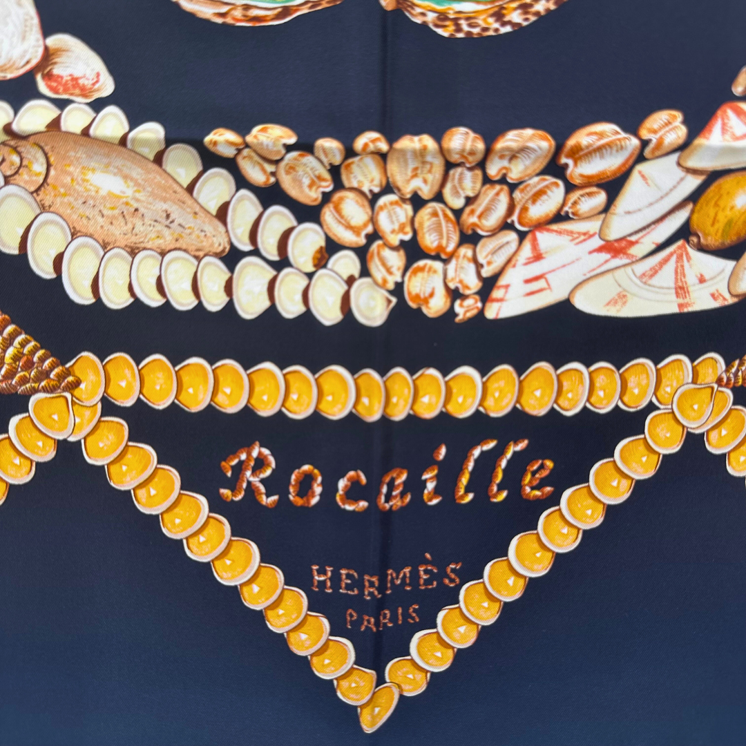 Rocaille Hermes Scarf by Valerie Dawlat-Dumoulin