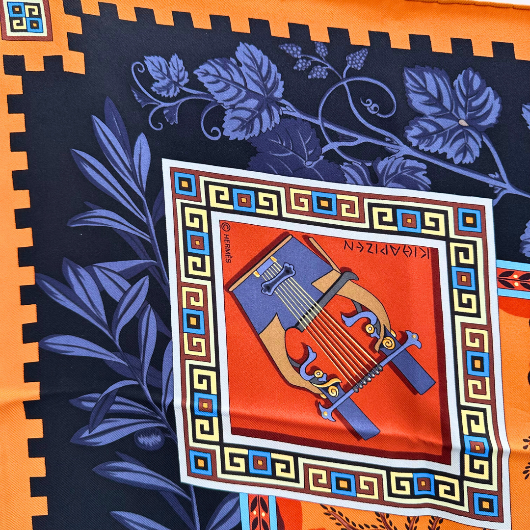 Musique Des Dieux Hermes Scarf by Claudia Stuhlhofer-Mayr Rar