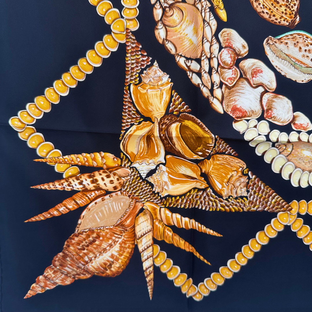 Rocaille Hermes Scarf by Valerie Dawlat-Dumoulin