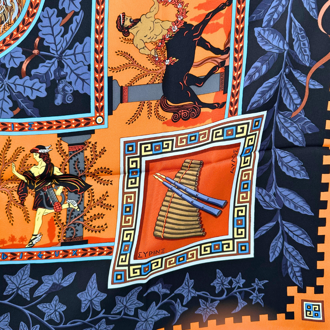 Musique Des Dieux Hermes Scarf by Claudia Stuhlhofer-Mayr Rar