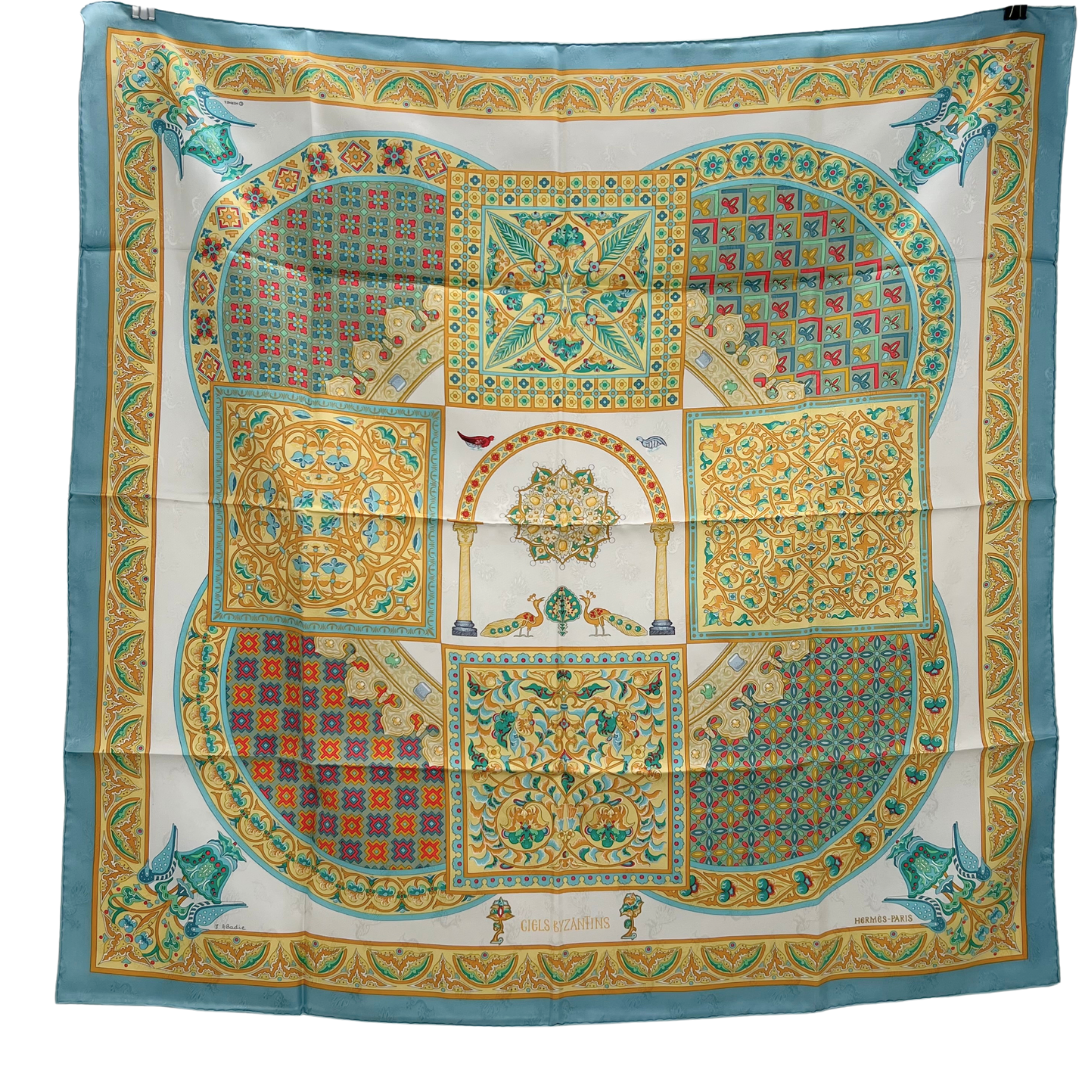 Hermes Ciels Byzantins Scarf