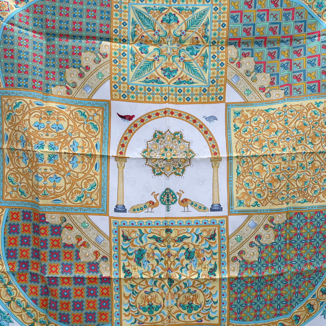 Hermes Ciels Byzantins Scarf