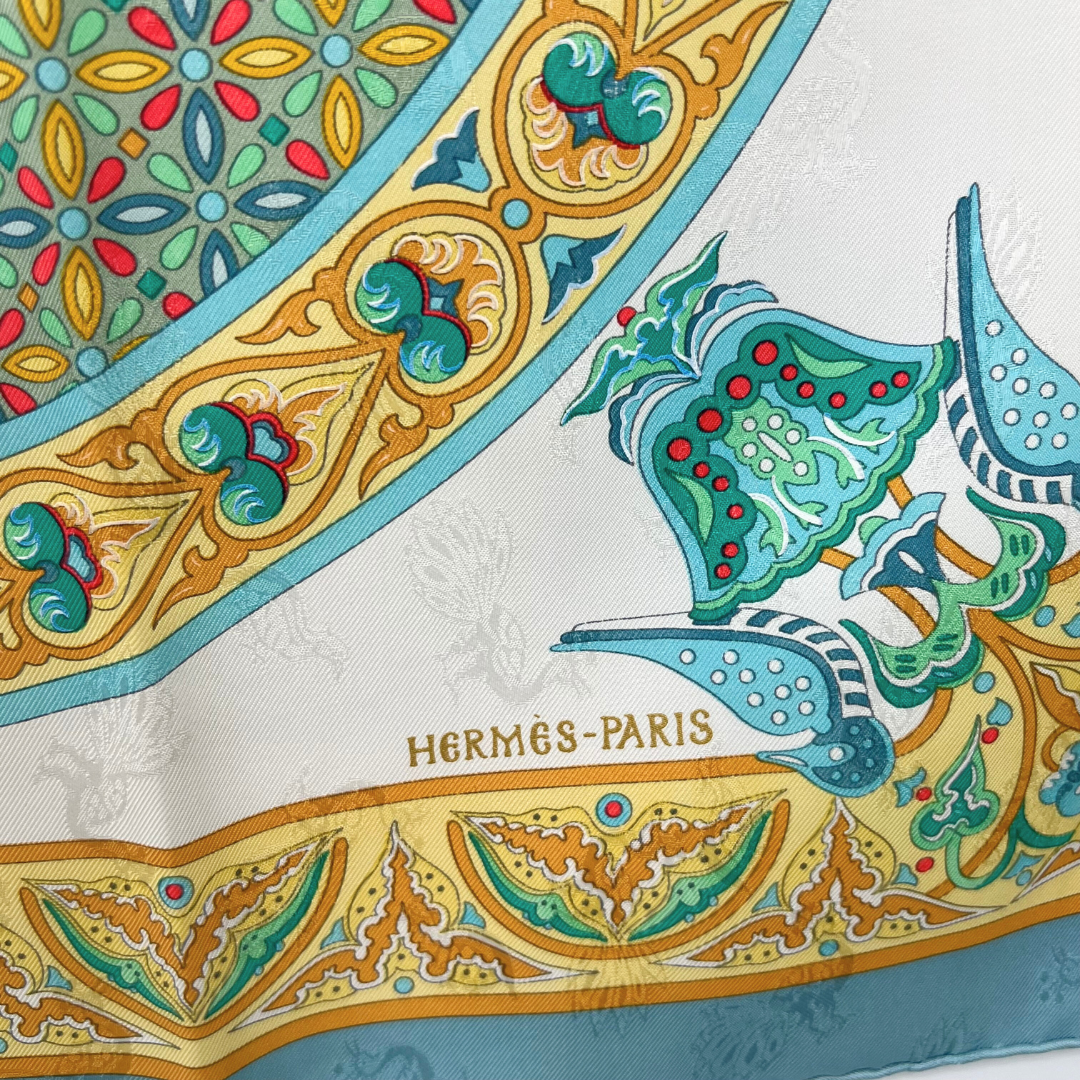 Hermes Ciels Byzantins Scarf